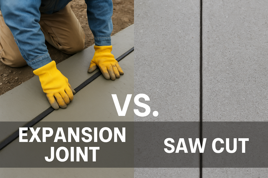 ABCO - Expansion joint vs Saw Cut